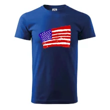 Americká vlajka ohnutá Americká vlajka ohnutá