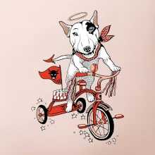 Bull terier anjel (Pecka design)