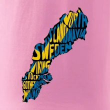 Mapy - názvy miest - Švédsko