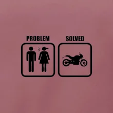 Problém cestná motorka