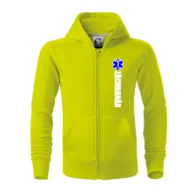 Nápis Záchranár + hviezda