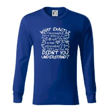 What exactly didnt you understand Chemistry