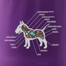 Tajomstvo bulteriéra s popisom (Pecka Design)