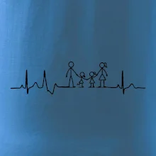 EKG rodina a dievča a chlapec