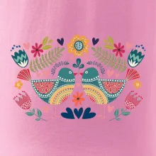 Folklór - dva farebné vtáčiky Folklór - dva farebné vtáčiky
