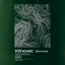 Klínovec - vrstevnice v obdĺžniku
