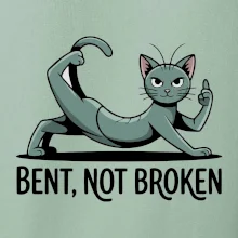 Bent, not broken zelená kočka