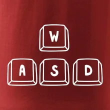 WASD klávesy - prso