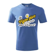 Pijem pivo - tvoja super schopnosť - šikmý