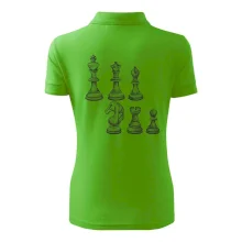 Šachové figúrky kreslené