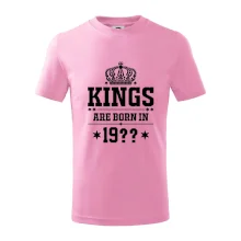 Kings are born in vlastný ročník