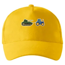 Ukrajinský traktorový pluk ulovil tank Ukrajinský traktorový pluk ulovil tank