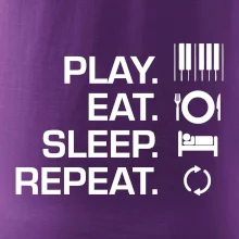 Play eat sleep piano
