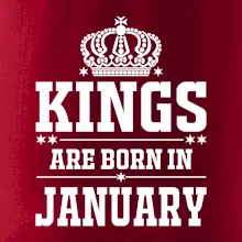 Kings are born in January
