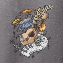 Hudobné nástroje v notách