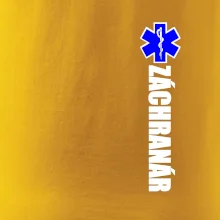 Nápis Záchranár + hviezda