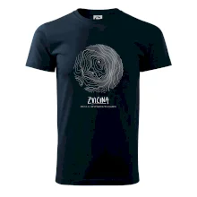 Zvičina - vrstevnice v kruhu