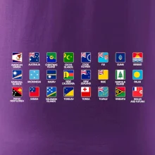 Vlajky štátov - Oceánia