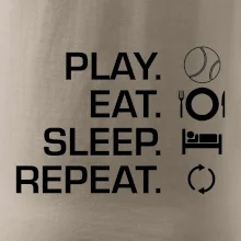 Play Eat Sleep Repeat tenis Play Eat Sleep Repeat tenis