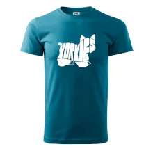 Yorkšírský teriér - Yorkie - Nápis v tele Yorkšírský teriér - Yorkie - Nápis v tele