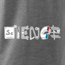 Science věda nápis