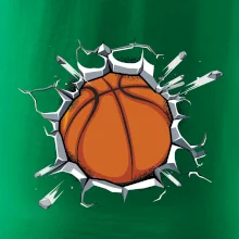 Basketbal lopta v triku