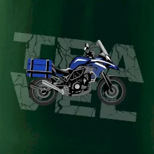 Cestovná enduro modrá