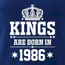 Kings are born in 1986