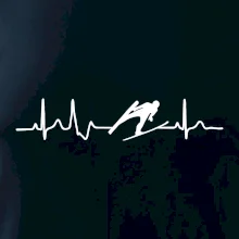 EKG skoky na lyžiach