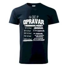 Hodinová mzda - opravár