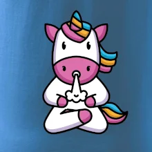 Yoga fučiaci jednorožec