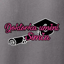 Doktorka umění + jméno