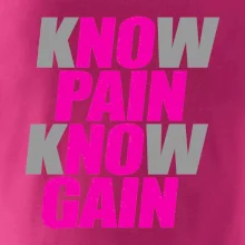 Know Pain, Know Gain Know Pain, Know Gain