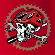 Lebka biker opravár