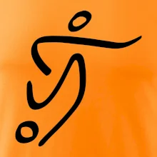 Fotbalista silueta Fotbalista silueta