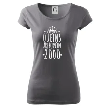 Queens are born in 2000