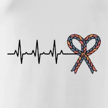 EKG srdce veľká noc