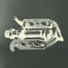 Šlapka cyklo pedál