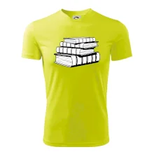 Knihy čiernobiele na sebe