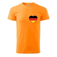 Germany love prso - Nemecká vlajka