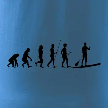 Evoluce paddleboard muž