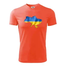 Ukrajina vlajka mapa Ukrajina vlajka mapa