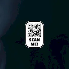 Šiltovka Scan Me QR kód