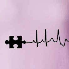 EKG puzzle rozpojené