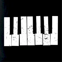 Klávesy vintage Klávesy vintage