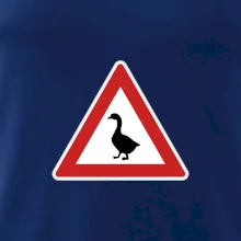 Dopravná značka - Pozor hus Dopravná značka - Pozor hus