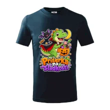 Príšerka na sladkosti - dinosaurus s tekvicou