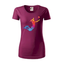 Volejbalistka splash s loptou