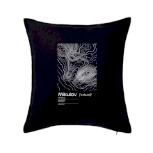 Mikulov - vrstevnice v obdĺžniku