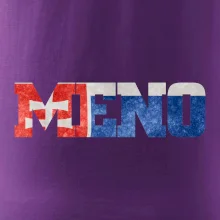 Slovenská vlajka - Váš nápis